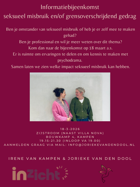 Samen Het Onderdijks - Info avond (seksueel) misbruik en grensoverschrijdend gedrag